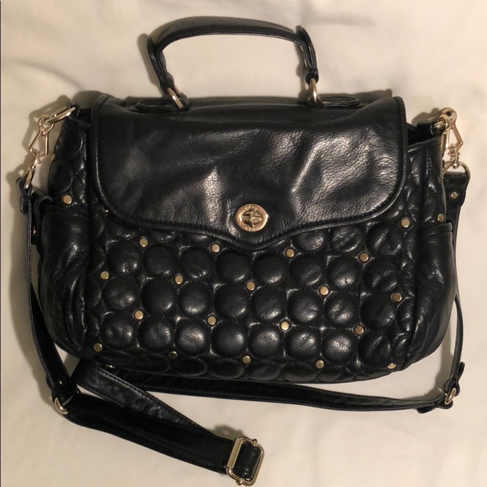 Rebecca Minkoff Casanova Black Quilted Satchel
